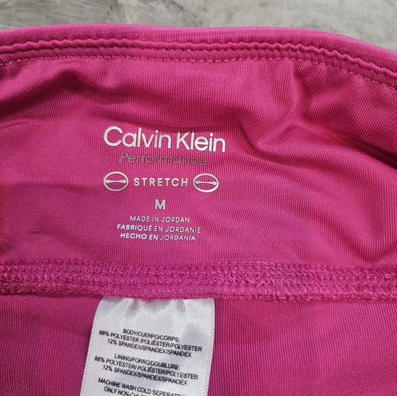 Calvin Klein Performance Pink Stretch Active Skort Women’s M – Athletic Tennis - Picture 3 of 10